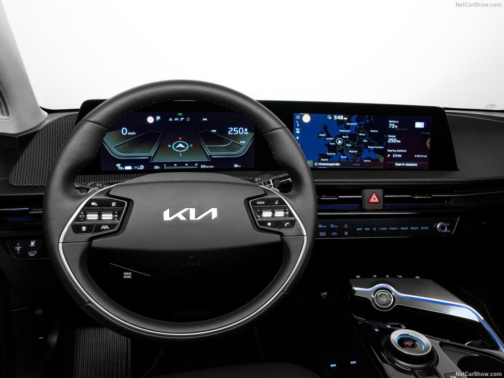 Kia EV6 leasen interieur